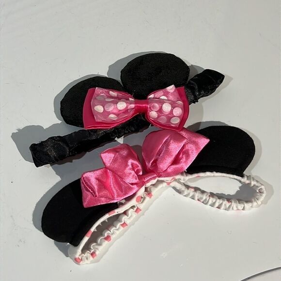 Bundle 3 for $15 Adorable Disney Minnie Mouse Ear Toddler/Child Headbands Set - Picture 3 of 11